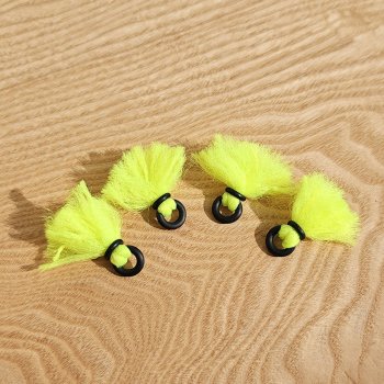 MUSKA Yarn Strike Indicator Bissanzeiger (Orange und Yellow zur Auswahl)