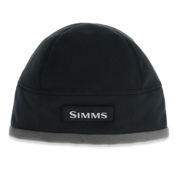 Simms Windstopper Tech Beanie Black Die winddichte, warme Mütze.