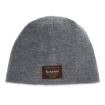 Simms Hayward Wool Beanie Gunmetal Die wuschelig warme Mütze aus Merino-Wolle