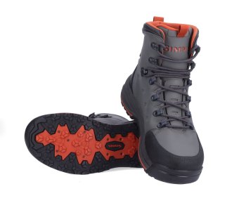 Simms Freestone Boot Gunmetal Watschuh (Filz- oder Vibram-Sohle zur Auswahl)