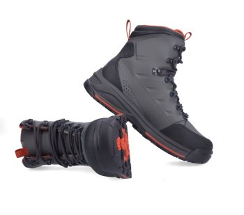 Simms Freestone Boot Gunmetal Watschuh (Filz- oder Vibram-Sohle zur Auswahl)