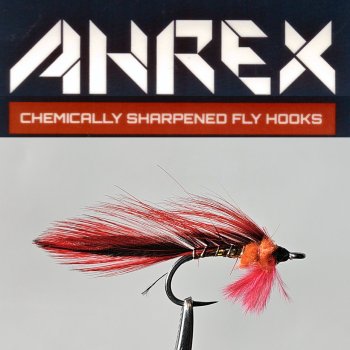 Ahrex Matuka Red Gr.6 Meerforellen- und Küstenfliege nach Horst Bathen