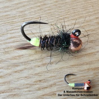 TungstenNuggetNymphen DohikuOffBead Schwerste Nymphen zum Fliegenfischen