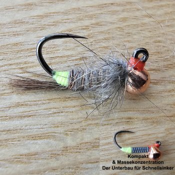 TungstenNuggetNymphen DohikuOffBead Schwerste Nymphen zum Fliegenfischen