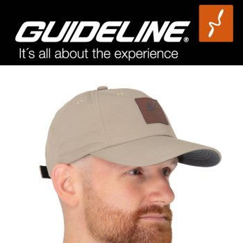 Guideline The Fly Solartech Cap - Khaki Die Fliegenfischer-Kappe mit UV-Schutz