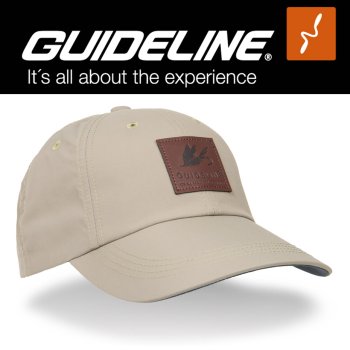 Guideline The Fly Solartech Cap - Khaki Die Fliegenfischer-Kappe mit UV-Schutz