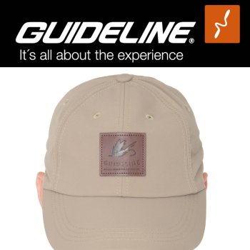 Guideline The Fly Solartech Cap - Khaki Die Fliegenfischer-Kappe mit UV-Schutz