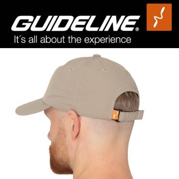 Guideline The Fly Solartech Cap - Khaki Die Fliegenfischer-Kappe mit UV-Schutz