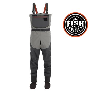 Simms Freestone Stockingfoot 2026 Smoke Die Wathose