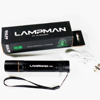 Gulff Lampman UV Lamp 365nm/3W Die aufladbare UV Bindelampe