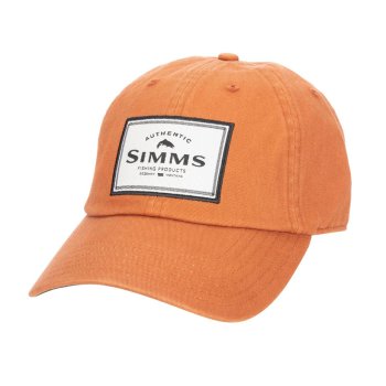 Simms Single Haul Cap Simms Orange Schirmmütze