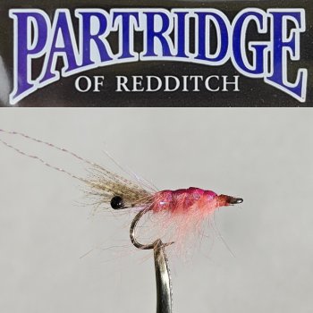 Partridge Sea Garnele Saltwater Light Pink Meerforellenfliege