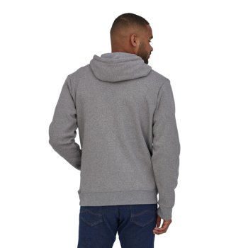 Patagonia P-6 Logo Uprisal Hoody Gravel Heather (GLH) Sonderangebot, nur solange unser Vorrat reicht - Schnell zuschnappen & sparen!