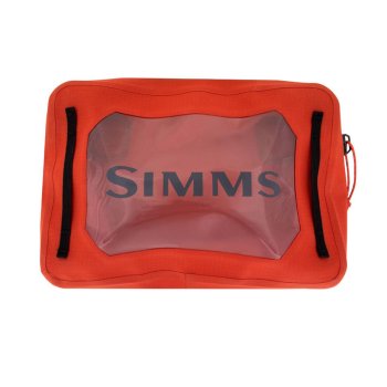 Simms Dry Creek Z Gear Pouch - 4L Simms Orange Zubehörtasche wasserdicht