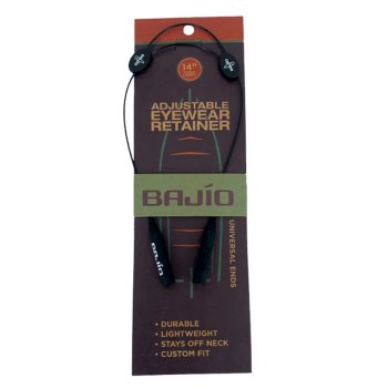 Bajio Keeper Zip - Black Gloss Verstellbares Brillenband