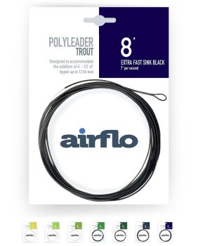 Airflo Trout 8ft Polyleader-Vorfächer zum Forellenfischen