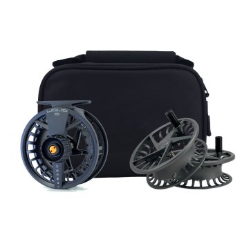 Lamson Liquid S Day Break 3-Pack Fliegenrollen (4 Größen zur Auswahl) mit 2 Ersatz-Spulen New2024