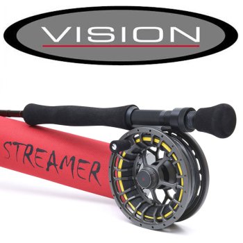 Vision Streamer Outfit Das Set zum Streamerfischen mit den 12 superfängigen Gratis-Streamern