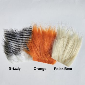 Pike Monkey Long Craft Fur Predator Flytying Materials by Poul van de Sande