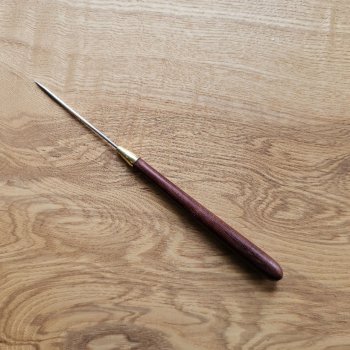 Dubbin-Nadel mit Edelholz-Griff Nr.