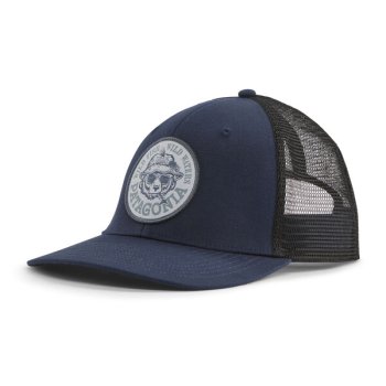 Patagonia Take a Stand Trucker Hat Wild Grizz:New Navy (WGNA)