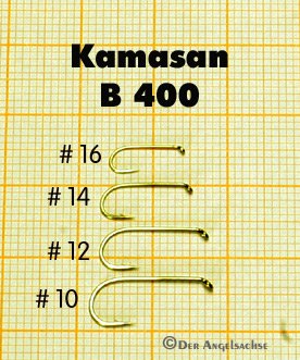 Kamasan B400 Round Bend Sonderangebot 100 Haken, Nur solange Vorrat reicht!