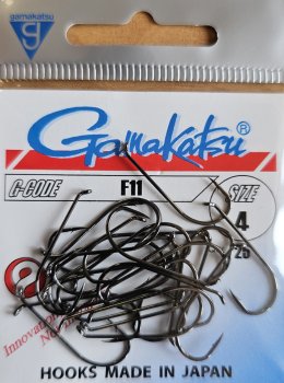 Gamakatsu F11 Der Allround-Fliegenhaken für Meerforellenfliegen, Streamer und Nymphen