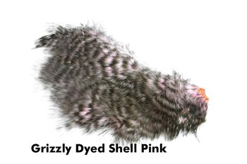 Whiting Mini Bird Fur Grizzly