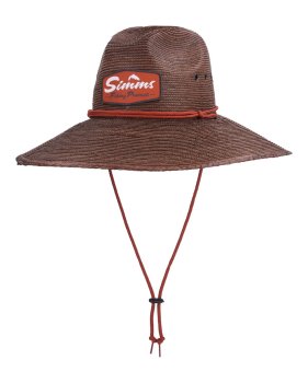 Simms Cutbank Sun Hat Chestnut Sonnen-Stroh-Hut
