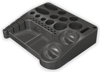Loon Outdoors Bench Boss Der ideale Werkzeughalter für den Bindetisch