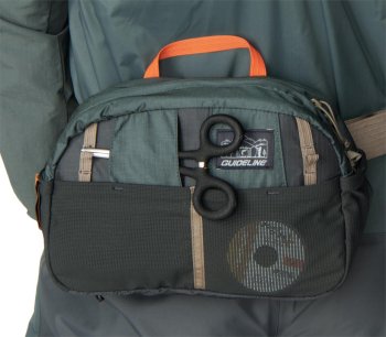 Guideline ULBC Waistbag 3 Charcoal/Algae Green Die Gürteltasche zum Fliegenfischen