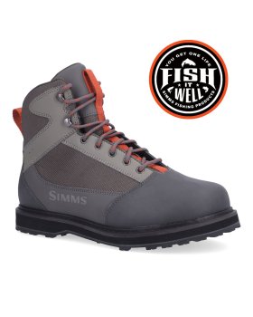 Simms Tributary Boot Basalt Watschuh (Filz- und Vibram-Sohle zur Auswahl)
