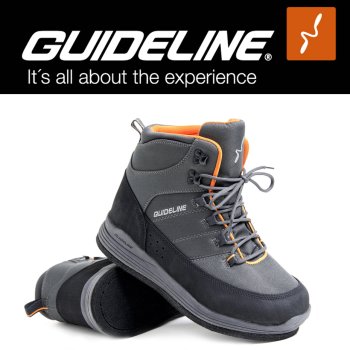 Guideline Laxa 3.0 Felt Boot 2026 Graphite Watschuhe mit Filzsohle