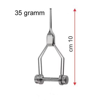 Stonfo Steeltech Bobbin Der Edelstahl-Spulenhalter mit Keramikeinsatz Art.744