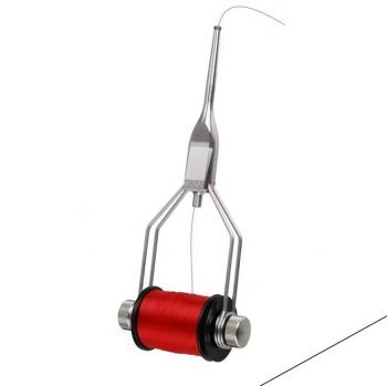 Stonfo Steeltech Streamer Bobbin Der extra schwere Edelstahl-Spulenhalter mit Keramikeinsatz Art.745
