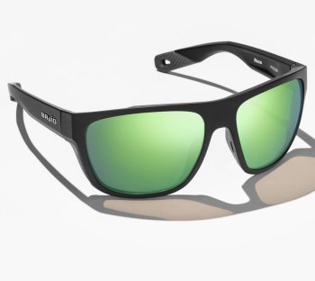 Bajio Las Rocas Black Matte Green Mirror PC +2,50 Die Polarisationsbrille mit optischer Korrektur