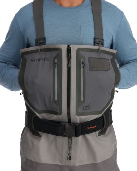 Simms G4Z Stockingfoot Dark Slate 2026 Der Porsche unter den Wathose mit Reißverschluss