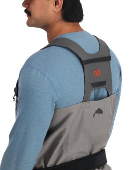 Simms G4Z Stockingfoot Dark Slate 2026 Der Porsche unter den Wathose mit Reißverschluss