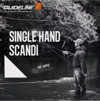 Guideline Single Hand Scandi WF Fliegenschnur Schwimmend