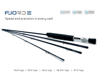ArcticSilver FJORD with/without SWITCH-FLEX HANDLE Speed and precision in every cast Fliegenruten für die Küste