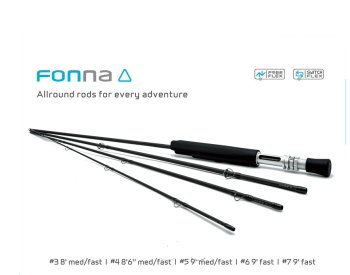 ArcticSilver FONNA with/without SWITCH-FLEX HANDLE Allround rods for every adventure Die Allround-Fliegenrute