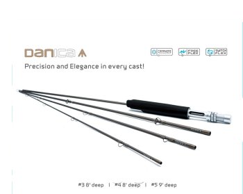 ArcticSilver DANICA with/without SWITCH-FLEX HANDLE Precision and Elegance in every cast! Innovative Fliegenruten zum Trockenfischen