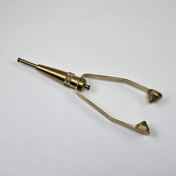 Ceramic Bobbin Holder Gold Premium-Spulenhalter mit dem praktischen, langen Griffstück