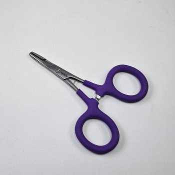 Scissor Clamp STR Purple Die praktische Zangen-Schere mit Reinigungsdorn.