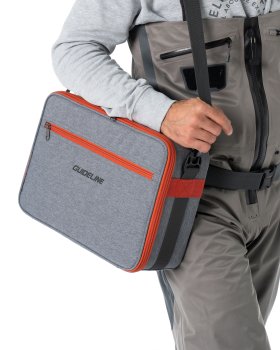 Guideline Reelbag S Die praktische Guideline-Rollentasche in Grau Melange