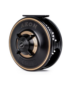 Guideline Aeon Black/Gold Die elegante Lachsfliegenrolle aus Schweden