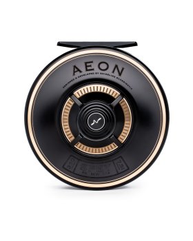 Guideline Aeon Black/Gold Die elegante Lachsfliegenrolle aus Schweden