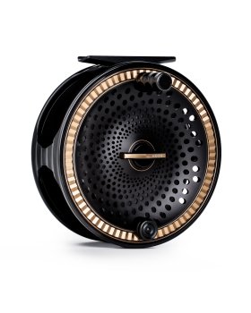 Guideline Aeon Black/Gold Die elegante Lachsfliegenrolle aus Schweden