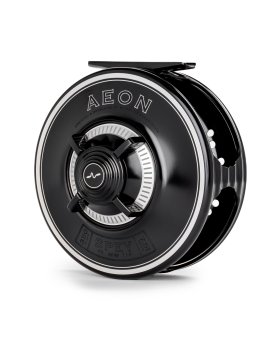 Guideline Aeon Black/Silver Die elegante Lachsfliegenrolle aus Schweden