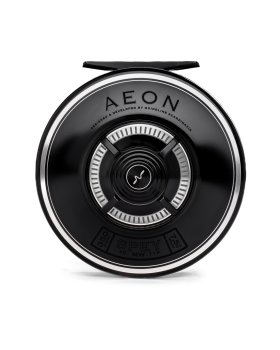 Guideline Aeon Black/Silver Die elegante Lachsfliegenrolle aus Schweden